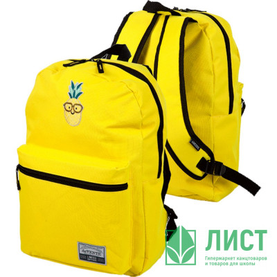 Рюкзак для девочки (deVENTE) Pineapple желтый 40x29x17см арт.7032215 Рюкзак для девочки (deVENTE) Pineapple желтый 40x29x17см арт.7032215