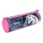Пенал-тубус 1 отделение (Оникс) ПМО 05-20 Звёздный единорог 210х70мм мягкий арт.86976