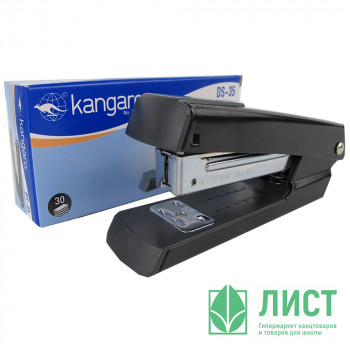 Степлер №24 (30л) металлический KANGARO арт.DS-35 Степлер №24 (30л) металлический KANGARO арт.DS-35