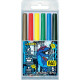 Фломастеры (deVENTE) Raptor City 06 цветов пластиковый блистер арт.5080221