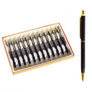 Ручка шариковая подарочная (Alingar) черный корпус, автоматичекая, 1,0 мм син арт.AL7833