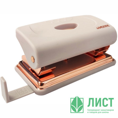 Дырокол (20л) deVENTE пластиковый с линейкой Esthetics лавандово-пепельный арт.4020516 Дырокол (20л) deVENTE пластиковый с линейкой Esthetics лавандово-пепельный арт.4020516