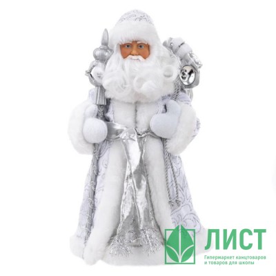 Игрушка декоративная &quot;Дед Мороз в серебряном костюме&quot; 30,5см арт.80154 Игрушка декоративная "Дед Мороз в серебряном костюме" 30,5см арт.80154