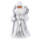 Игрушка декоративная "Дед Мороз в серебряном костюме" 30,5см арт.80154