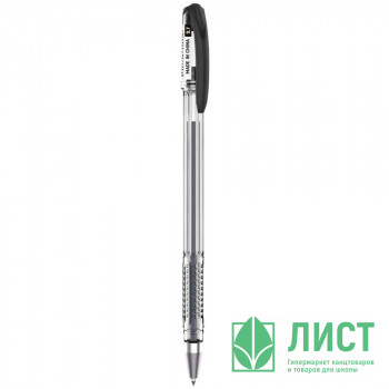 Ручка шариковая Deli Think прозрачный корпус, черная 0,7мм арт.EQ2-BK (Ст.12) Ручка шариковая Deli Think прозрачный корпус, черная 0,7мм арт.EQ2-BK (Ст.12)