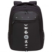 Рюкзак для мальчиков (Grizzly) арт.RU-432-1/1 черный 31х42х22 см