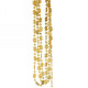 Украшение декоративное "Бусы" доллар 1,5м золото арт.201-0435