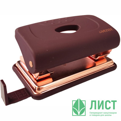 Дырокол (20л) deVENTE пластиковый с линейкой Esthetics бургунди арт.4020515 Дырокол (20л) deVENTE пластиковый с линейкой Esthetics бургунди арт.4020515