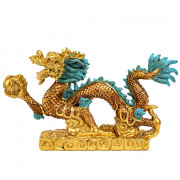Статуэтка декоративная "Китайский дракон" 22*4,5*12,5см микс арт.398-476
