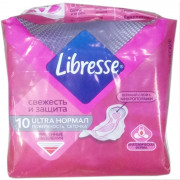 Прокладки Libresse Ultra Normal 10шт (сеточ)