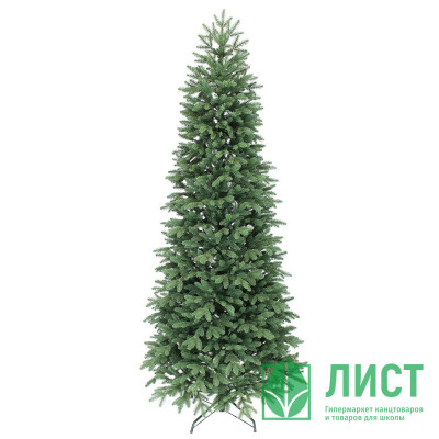 Елка 220см &quot;Ривьера&quot; стройная (хвоя 100% литая, ветки отгибные, подставка металл) арт.1039522 Елка 220см "Ривьера" стройная (хвоя 100% литая, ветки отгибные, подставка металл) арт.1039522
