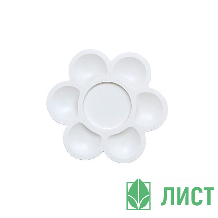 Палитра для смешивания красок ЛУЧ Цветочек арт 23С1446-08 (Стандарт 54)