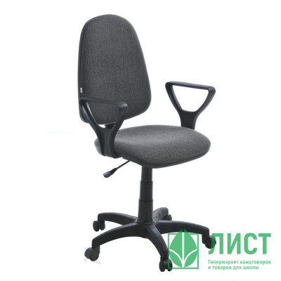 Кресло для оператора пластик/ткань PRESTIGE серый (В-40) Кресло для оператора пластик/ткань PRESTIGE серый (В-40)