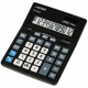 Калькулятор настольный 12 разрядный двойное питание  deVENTE 105*158*28 (DD-8812) черный (Ст.1)