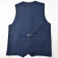 Жилет для мальчика (Praleska) артикул 25281 Сударь размер 30/128-42/164 цвет синий - 