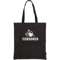 Сумка шопер (deVENTE) Censored молния/кнопка 34х43,5x8 см арт.7046500