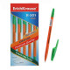 Ручка шар. н/проз.корп. (ErichKrause) R-301 Orange зеленый, 0,7мм арт.43197 (Ст.50)