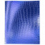 Тетрадь А5 клетка 48 листов бумвинил скоба (Hatber) Metallic CROCO Синий арт 48Т5бвВ1 - 