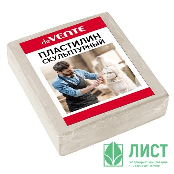 Пластилин скульптурный 500 грамм (deVENTE) белый твердый арт 8042909 Пластилин скульптурный 500 грамм (deVENTE) белый твердый арт 8042909