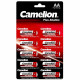 Батарейка LR06 Camelion BL10 отрывной (цена за 1шт)