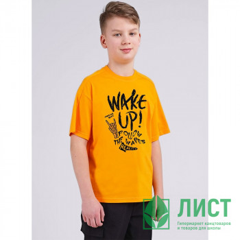 Футболка для мальчика арт.CLE 846655/80кд_п1 размер 34/134-42/158 цвет темно-желтый Футболка для мальчика арт.CLE 846655/80кд_п1 размер 34/134-42/158 цвет темно-желтый