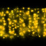 Гирлянда электрическая уличная занавес Дождь 1,5*2,5м 360LED цвет желтый (светлый провод) 8режимов арт.196-532 - 
