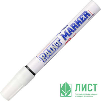 Маркер-краска MunHwa Black  4мм круглый черный арт.РМ(Ст.12) Маркер-краска MunHwa Black  4мм круглый черный арт.РМ(Ст.12)