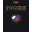 Тетрадь А5 клетка 48 листов скоба (Hatber) Россия матовая ламинация 3D фольга 3D лак скругленные углы ассорти арт.48Т5лофлВ1 - 