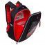 Ранец для мальчиков школьный (Grizzly) арт.RAf-393-3/3 черный-красный 29х36х18 см - 