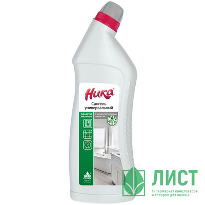 Ч/с для сантехники НИКА-Сангель универсальный 700мл антибактериальный (Ст.12) Ч/с для сантехники НИКА-Сангель универсальный 700мл антибактериальный (Ст.12)