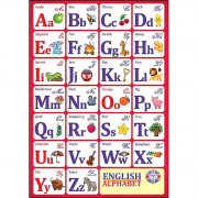 Плакат А4 Английский алфавит арт 3001129