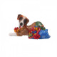 Статуэтка символ года Собака с подарками 10см арт.75588