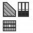 Вертикальный накопитель  3 секции ErichKrause Classic черный арт.13096 (Ст.1) - 