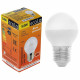 Лампа светодиодная Е27  5Вт 2700К (теплый) Ecola шар (Ст.10)