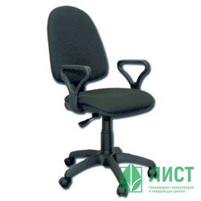 Кресло для оператора пластик/ткань PRESTIGE черный (С-11/В-14) Кресло для оператора пластик/ткань PRESTIGE черный (С-11/В-14)