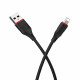 Кабель USB - Lightning BOROFONE BX17, 2,4A, 1м, черный