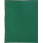 Тетрадь А5 клетка 48 листов скоба (Маяк) бумвинил темно-зеленая арт Т-5048 Б2