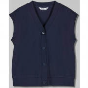Жилет для девочки (Делорас) арт.63948V размер 34/134-44/164 цвет синий