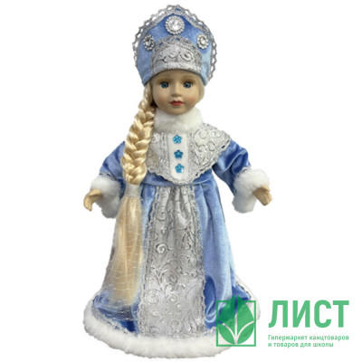 Игрушка декор. &quot;Снегурочка&quot; 32см в голубой шубке арт.95182 Игрушка декор. "Снегурочка" 32см в голубой шубке арт.95182