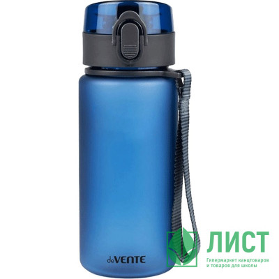 Бутылка 400 мл deVENTE матовая синяя  арт.8090329 Бутылка 400 мл deVENTE матовая синяя  арт.8090329