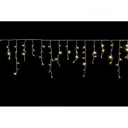 Гирлянда эл.д/улицы подвесная Бахрома 5*0,4/0,6м 196LED (св.провод) цв.т.белый 1реж IP54 арт.725-506