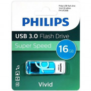 Флеш диск 16GB PHILIPS VIVID3.0, USB 3.0