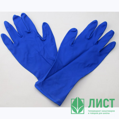 Перчатки латексные High Risk синие  размер L без индивидуальной упаковки 1 пара Перчатки латексные High Risk синие  размер L без индивидуальной упаковки 1 пара