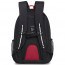 Рюкзак для мальчиков (Grizzly) арт.RB-252-3f/1 черный-серый 27х40х20 см - 
