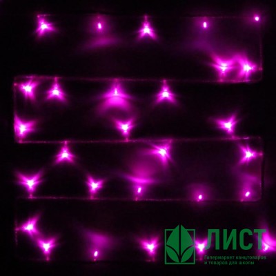 Гирлянда электрическая для дома точечная 24м 280LED цвет розовый (светлый провод) 8режимов (можно соединять) арт.128-007 Гирлянда электрическая для дома точечная 24м 280LED цвет розовый (светлый провод) 8режимов (можно соединять) арт.128-007