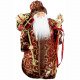 Игрушка декоративная "Дед Мороз" 45см бордово-золотой арт.SD4596