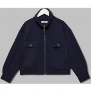 Кардиган для девочки (Делорас) арт.W64256 размер 40/152-44/164 цвет синий