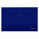 Папка-конверт на кнопке А4(235*325) 180мкм ErichKrause Diamond синий арт.54878 (Ст.12)