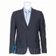 Костюм для мальчика (Bremer) Паркер пиджак классический/брюки классические размер 30/128 цвет черный/полоса