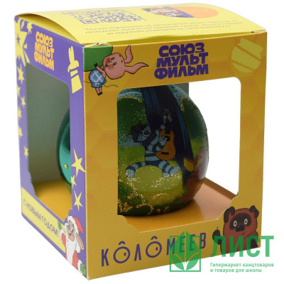 Шар стекло 08см (серия Мультфильм) &quot;Простоквашино 1&quot; п/у арт.КУ-80-254068 Шар стекло 08см (серия Мультфильм) "Простоквашино 1" п/у арт.КУ-80-254068